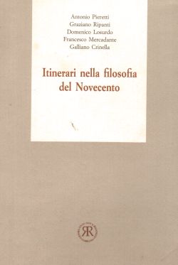 Itinerari nella filosofia del Novecento, AA. VV.